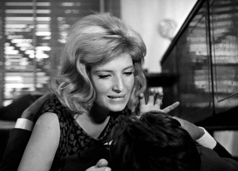 Monica Vitti, Alain Delon dans L'Eclipse