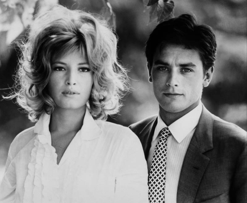 Monica Vitti, Alain Delon dans L'Eclipse