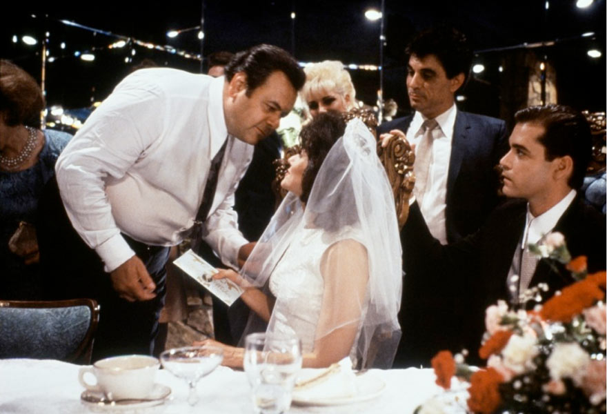 Paul Sorvino, Lorraine Bracco, Ray Liotta dans Les Affranchis