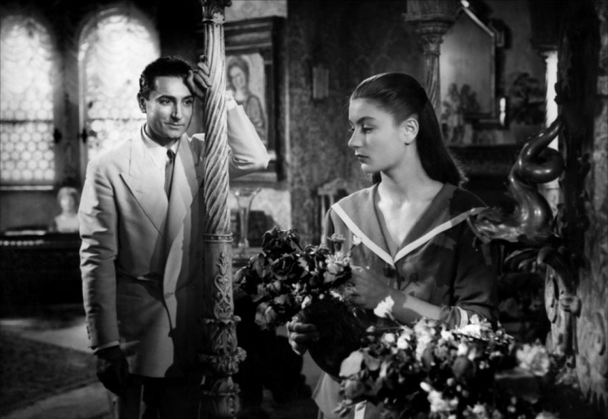 Pierre Brasseur, Anouk Aimée dans Les Amants de Vérone