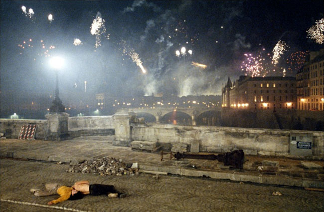 Denis Lavant, Juliette Binoche dans Les Amants du pont neuf