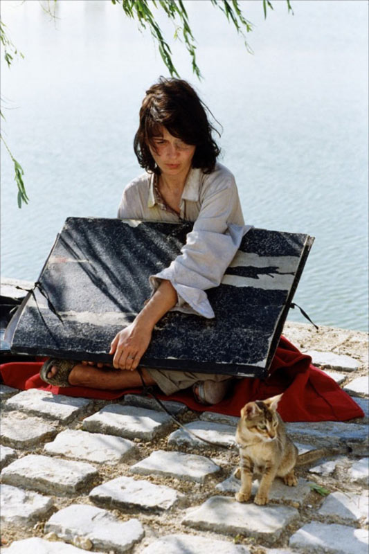 Juliette Binoche dans Les Amants du pont neuf