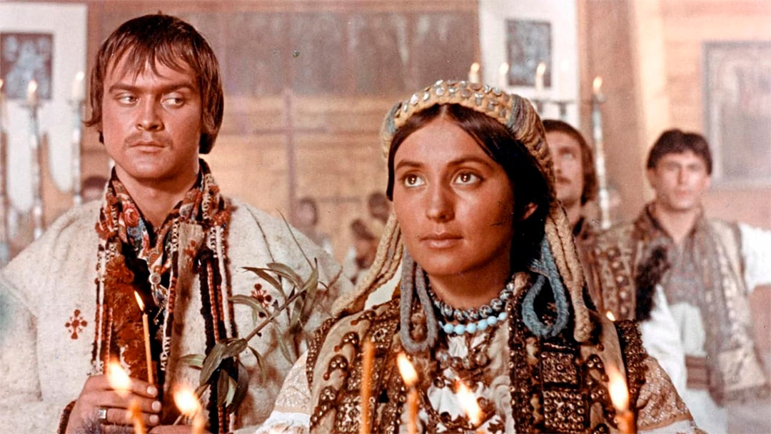 Ivan Mikolaitchouck, Larissa Kadotchnikova dans Les Chevaux de feu