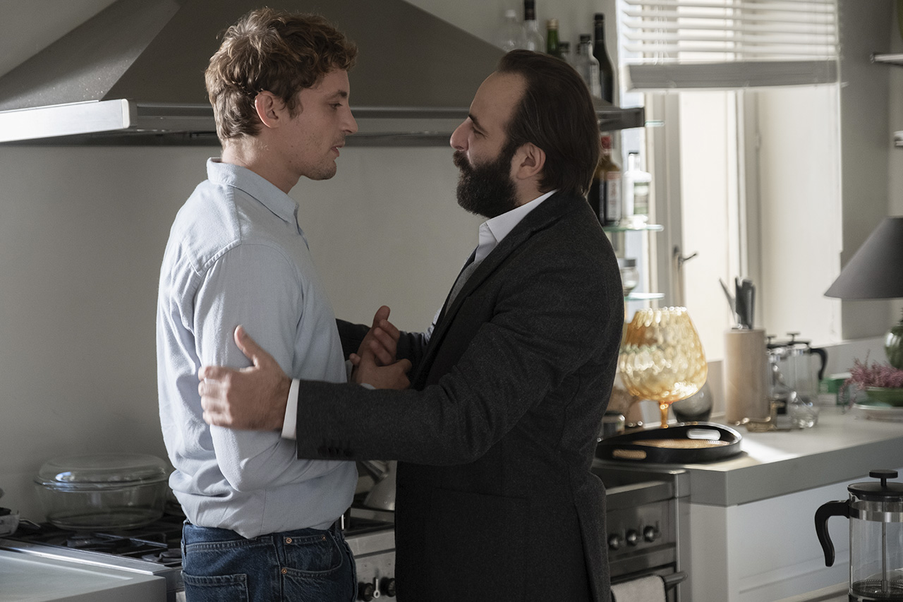 Vincent Macaigne, Niels Schneider dans Les choses qu'on dit, les choses qu'on fait