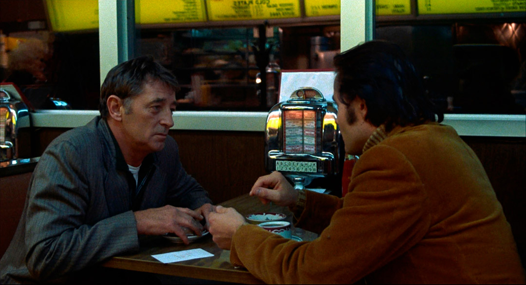 Robert Mitchum dans Les copains d'Eddie Coyle