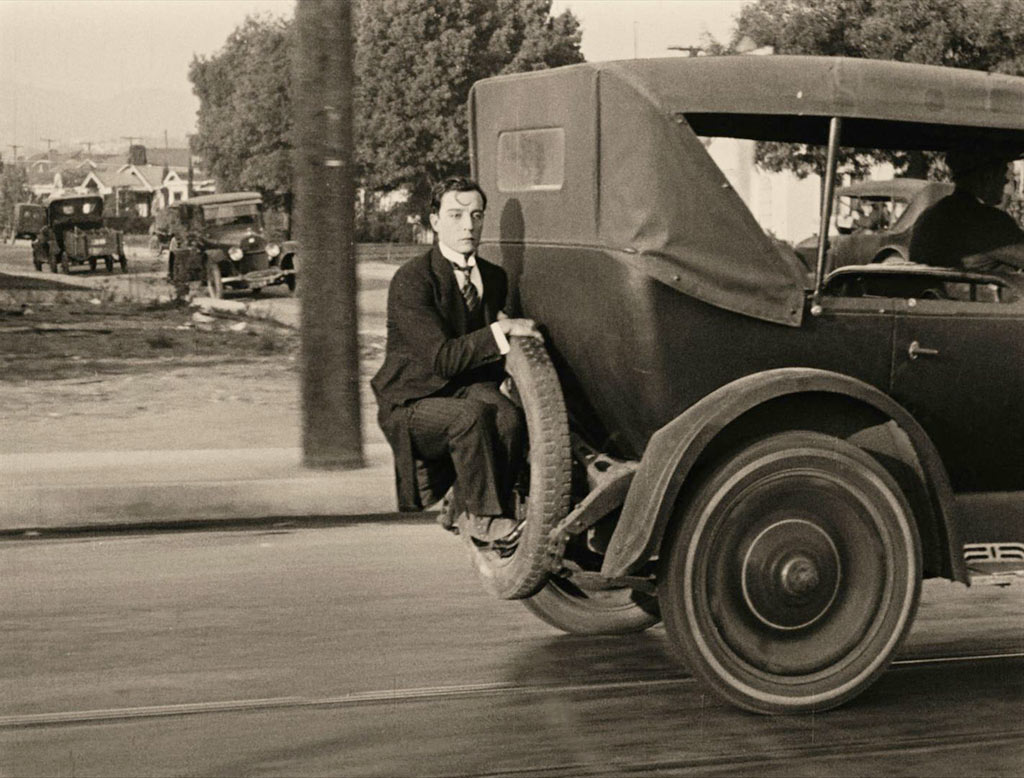 Buster Keaton dans Les Fiancés en folie