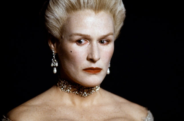 Glenn Close dans Les Liaisons dangereuses