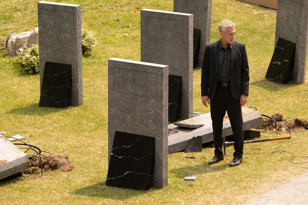 Vincent Cassel dans Les linceuls