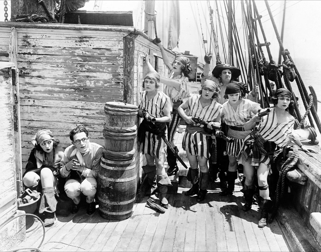 Harold Lloyd dans Harold chez les pirates