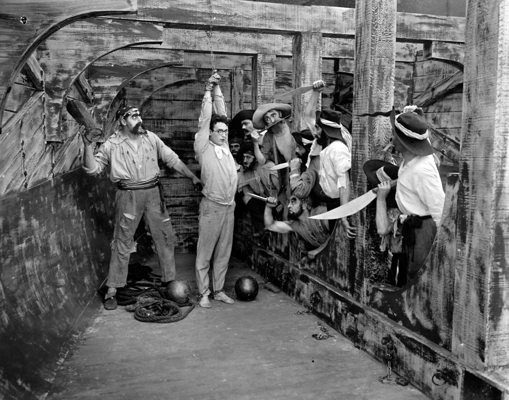 Harold Lloyd dans Harold chez les pirates