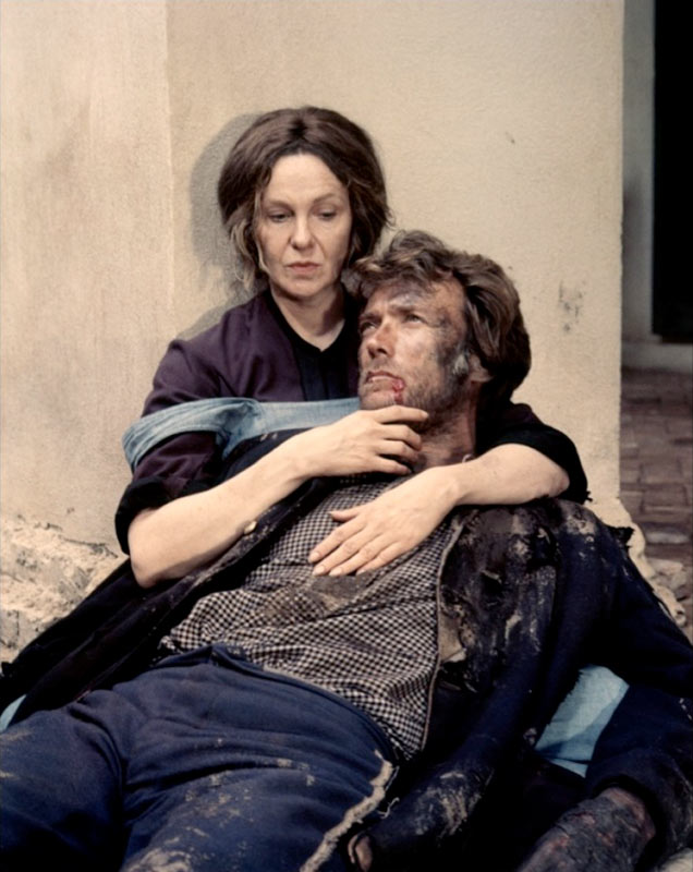 Clint Eastwood, Geraldine Page dans Les Proies