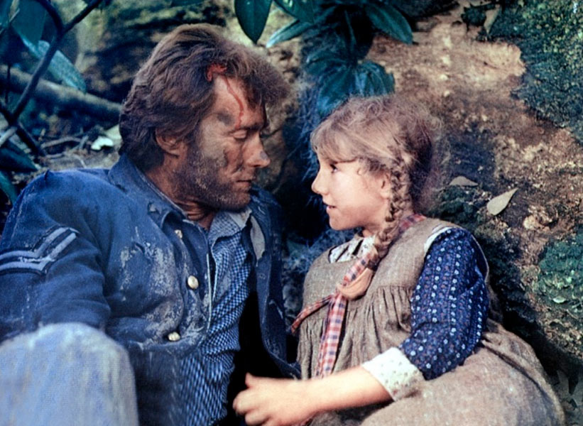 Clint Eastwood, Pamelyn Ferdyn dans Les Proies