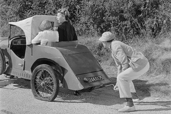 Jacques Tati dans Les Vacances de Monsieur Hulot