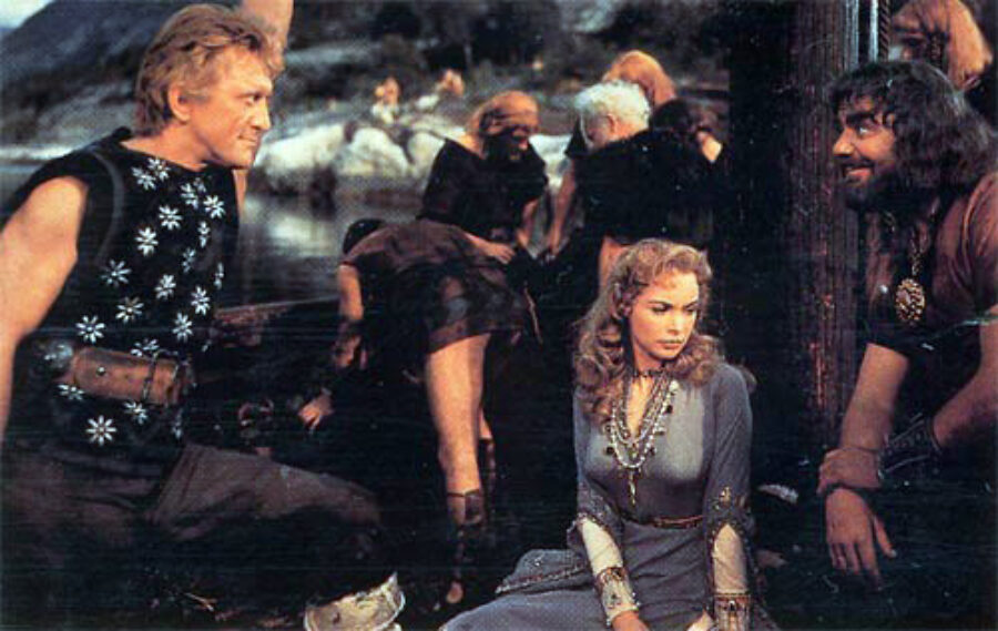 Afficher l'image Kirk Douglas, Ernest Borgnine, Janet Leigh