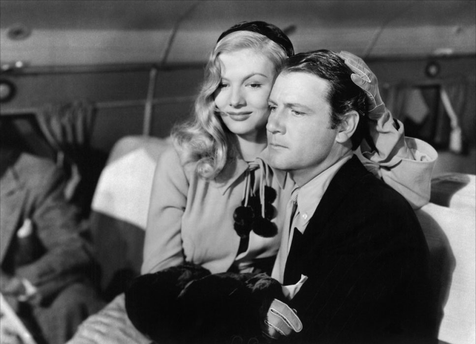 Joel McCrea, Veronica Lake dans Les Voyages de Sullivan