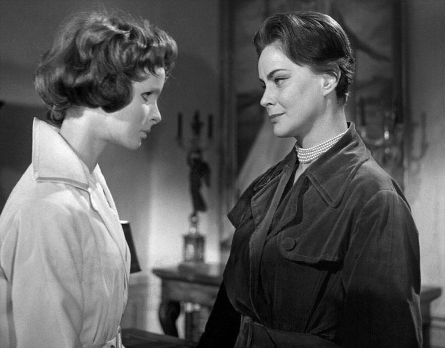 Edith Scob, Alida Valli dans Les yeux sans visage