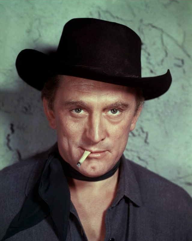 Kirk Douglas dans L'Homme qui n'a pas d'étoile