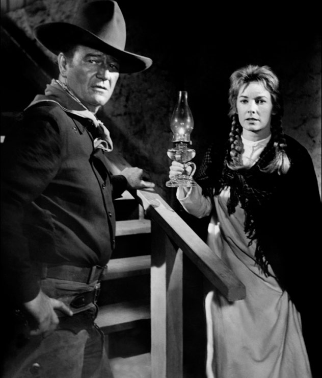 John Wayne, Vera Miles dans le film L'Homme qui tua Liberty Valance