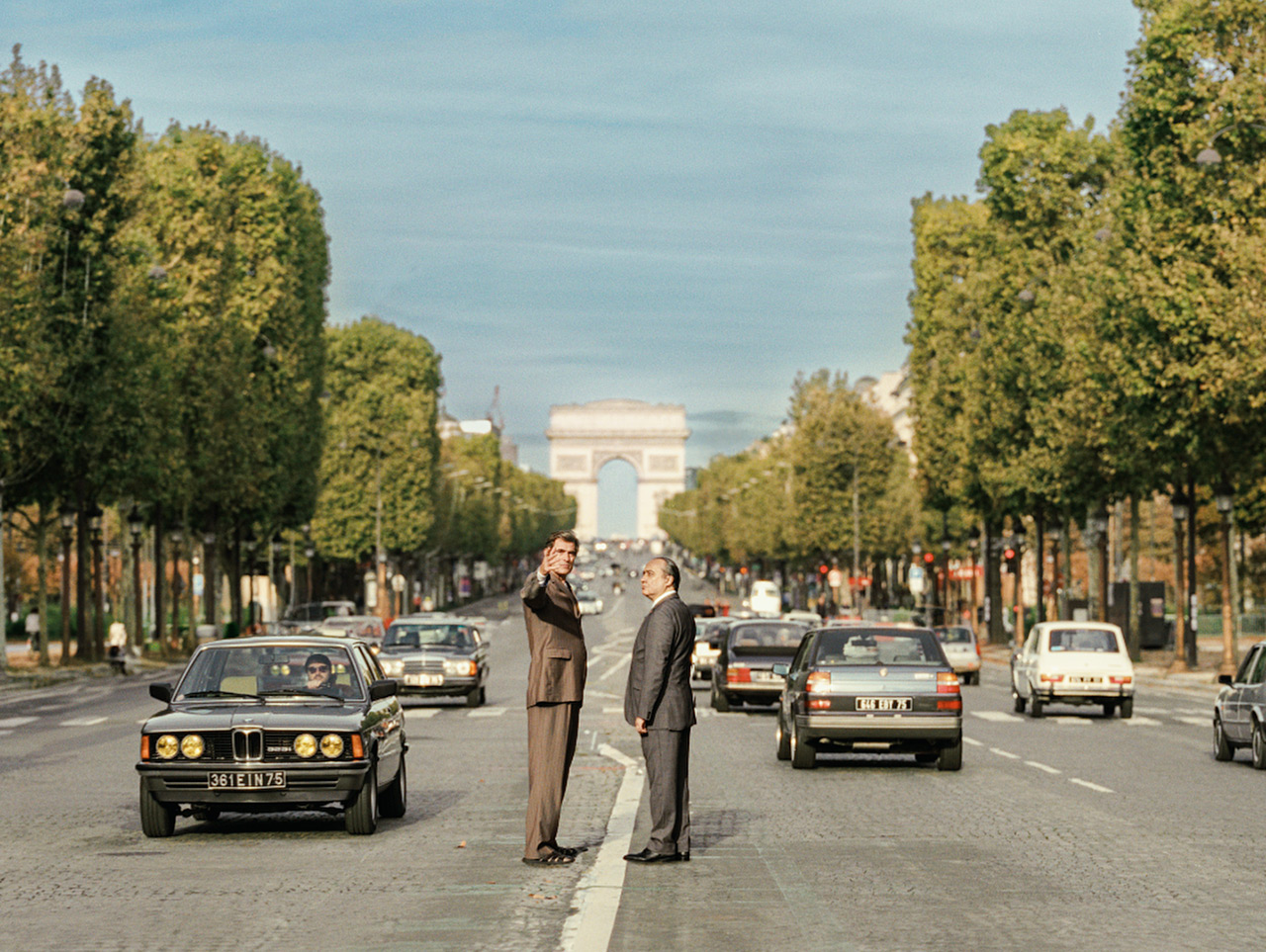 Claes Bang, Michel Fau dans L'Inconnu de la Grande Arche