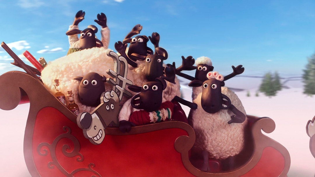 dans L'Incroyable Noël de Shaun le mouton