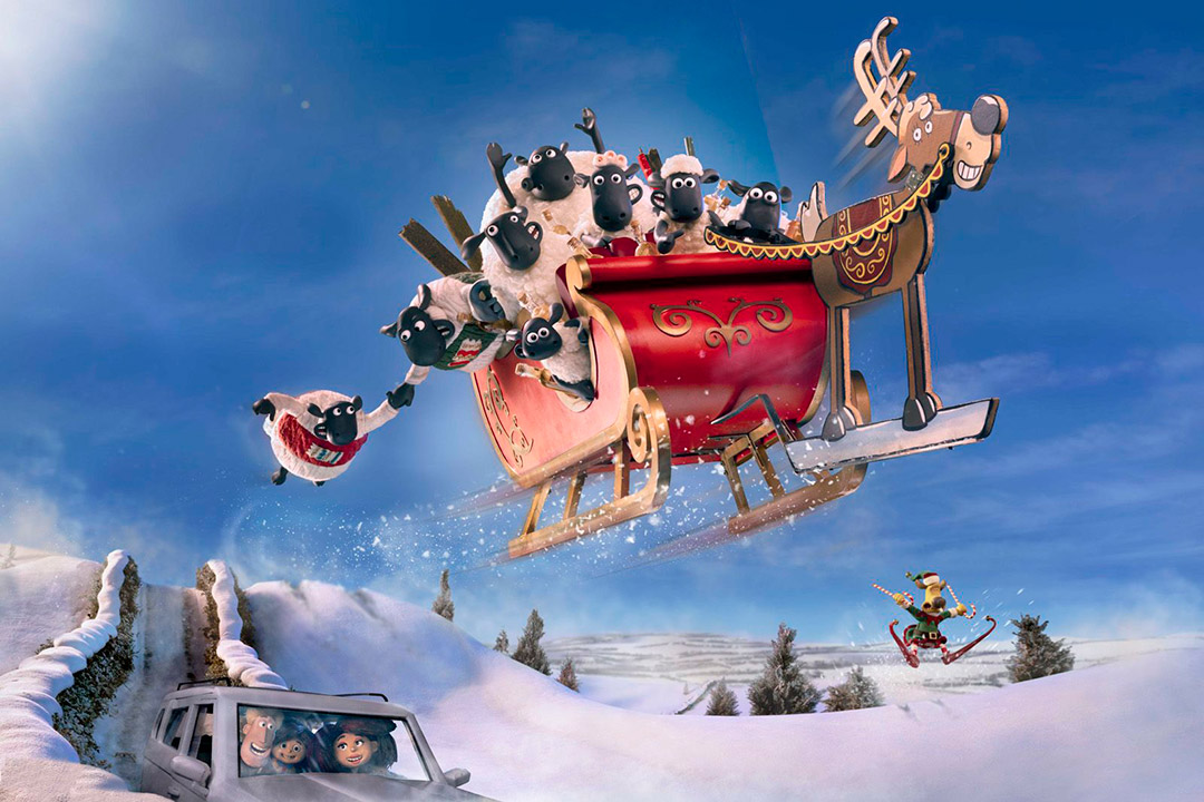dans L'Incroyable Noël de Shaun le mouton