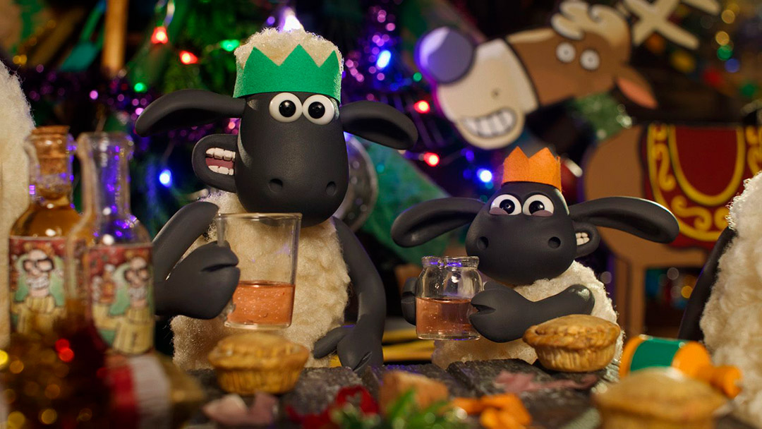 dans L'Incroyable Noël de Shaun le mouton