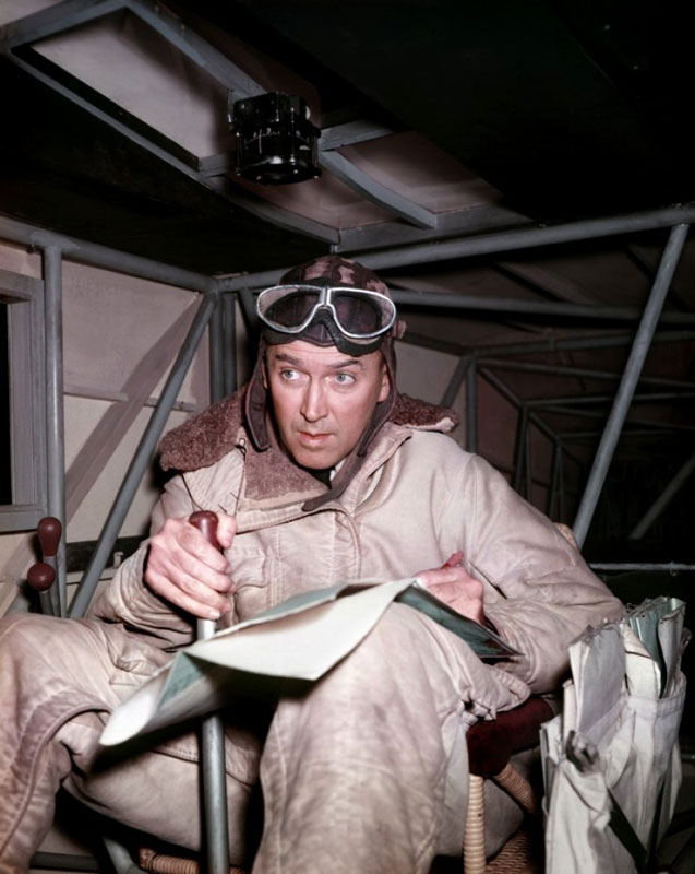 James Stewart dans L'Odyssée de Charles Lindbergh