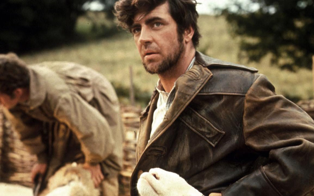 Alan Bates dans Loin de la foule déchaînée