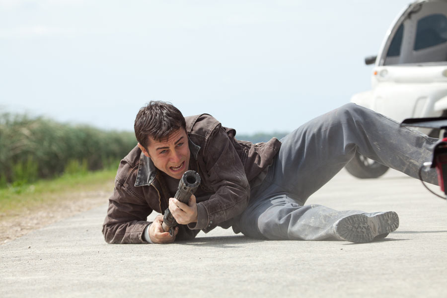 Joseph Gordon-Levitt dans Looper