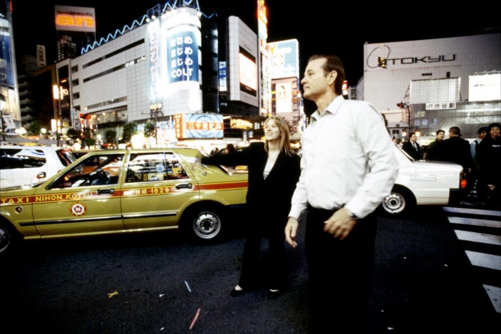 Bill Murray, Scarlett Johansson dans Lost in translation