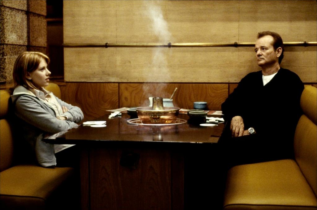 Bill Murray, Scarlett Johansson dans Lost in translation