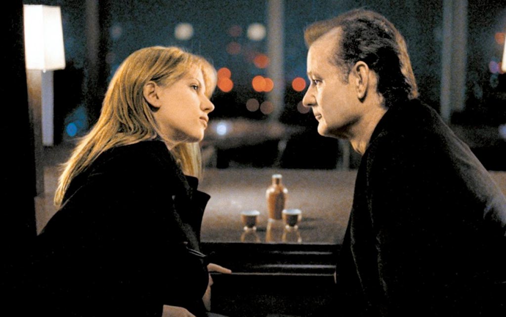 Bill Murray, Scarlett Johansson dans Lost in translation