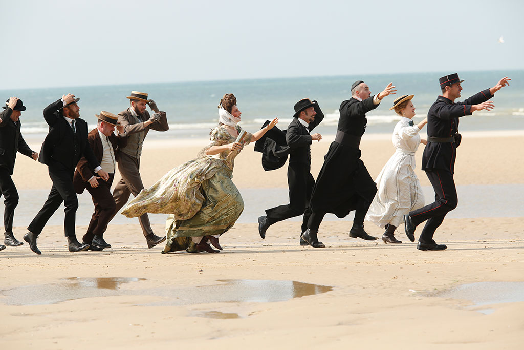 Juliette Binoche, Jean-Luc Vincent dans Ma Loute