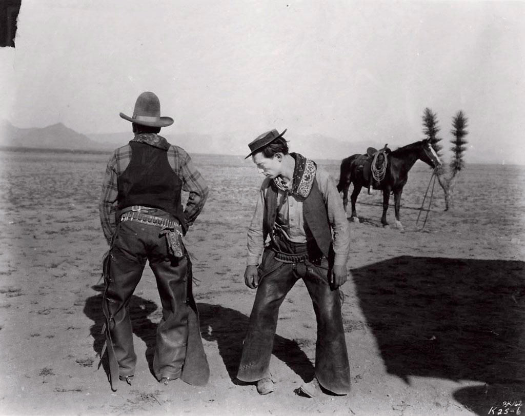 Buster Keaton dans Ma Vache et moi