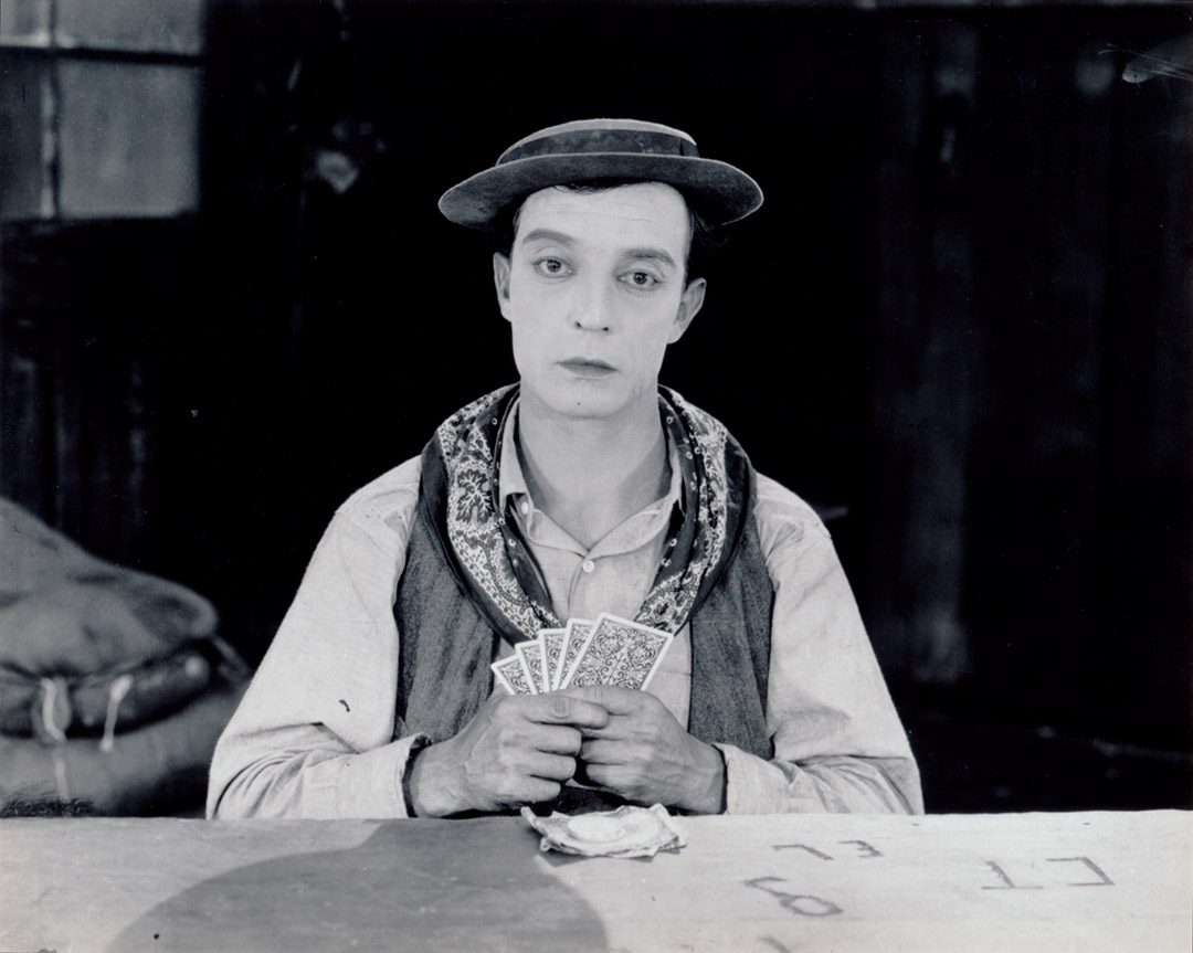 Buster Keaton dans Ma Vache et moi