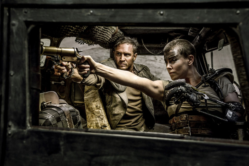 Tom Hardy, Charlize Theron dans Mad Max: Fury Road