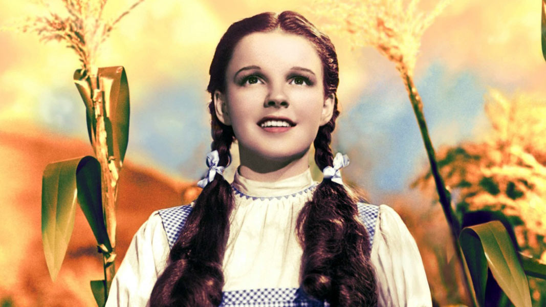 Judy Garland dans Le magicien d'Oz