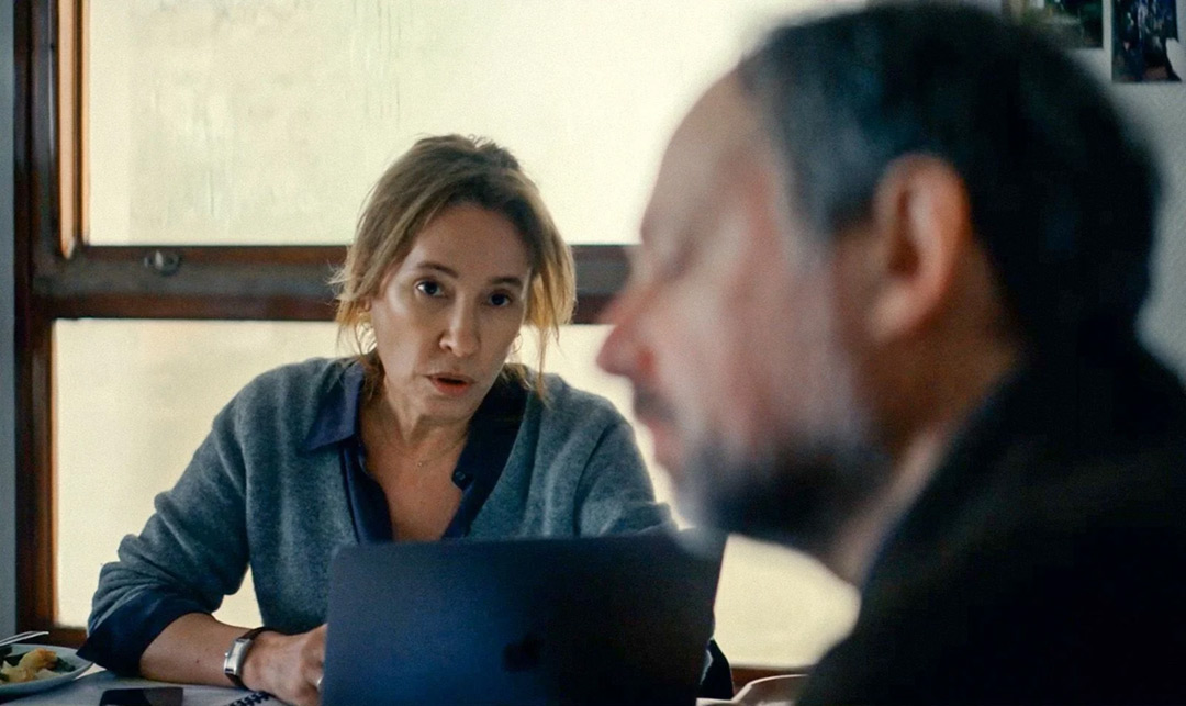 Emmanuelle Bercot, Denis Podalydès dans Making Of