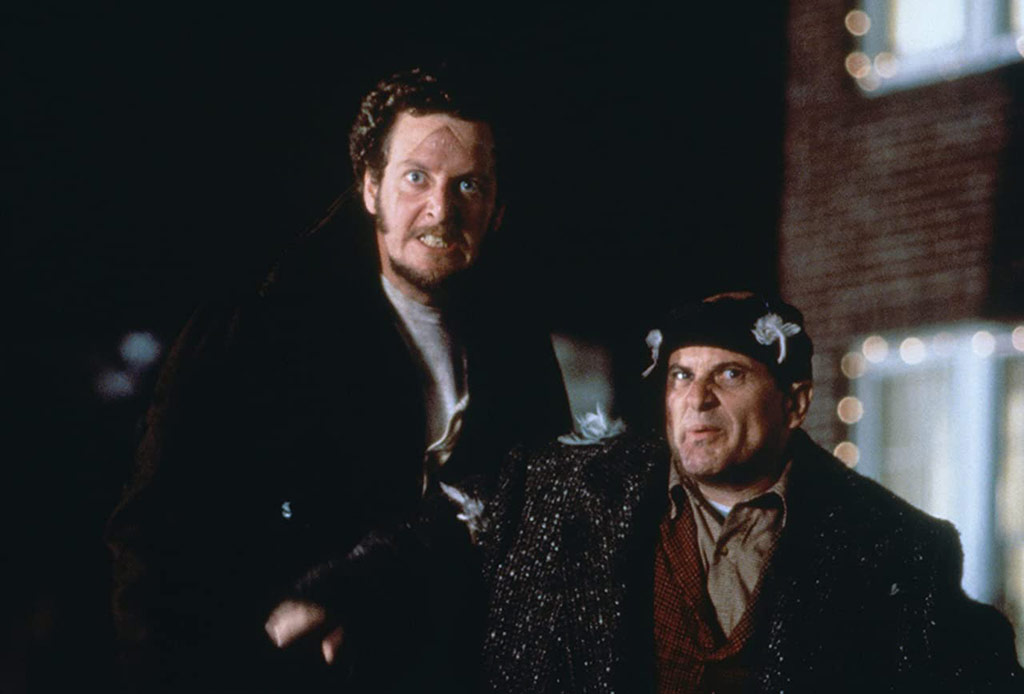 Joe Pesci, Daniel Stern dans Maman j'ai raté l'avion