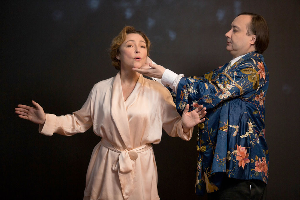 Catherine Frot, Michel Fau dans Marguerite