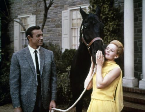 Tippi Hedren, Sean Connery dans Pas de printemps pour Marnie