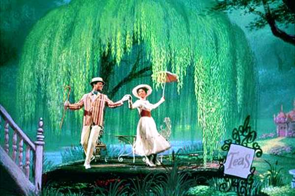 Dick Van Dyke, Julie Andrews dans  Mary Poppins