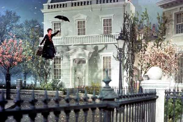 Dick Van Dyke, Julie Andrews dans  Mary Poppins