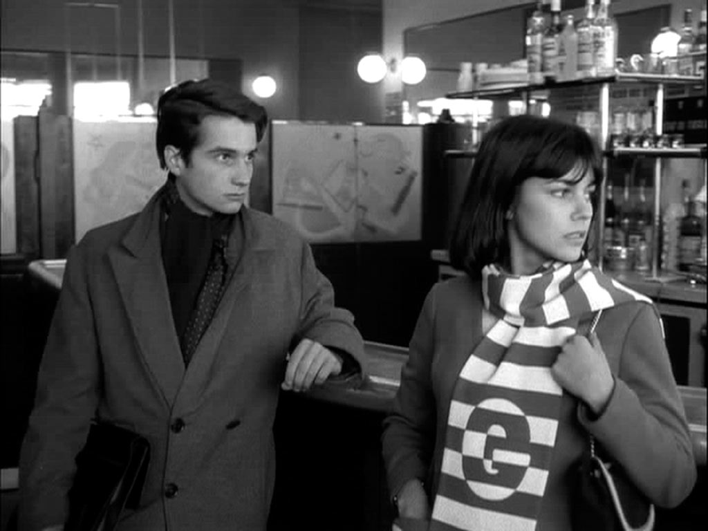 Jean-Pierre Léaud, Chantal Goya dans Masculin Féminin