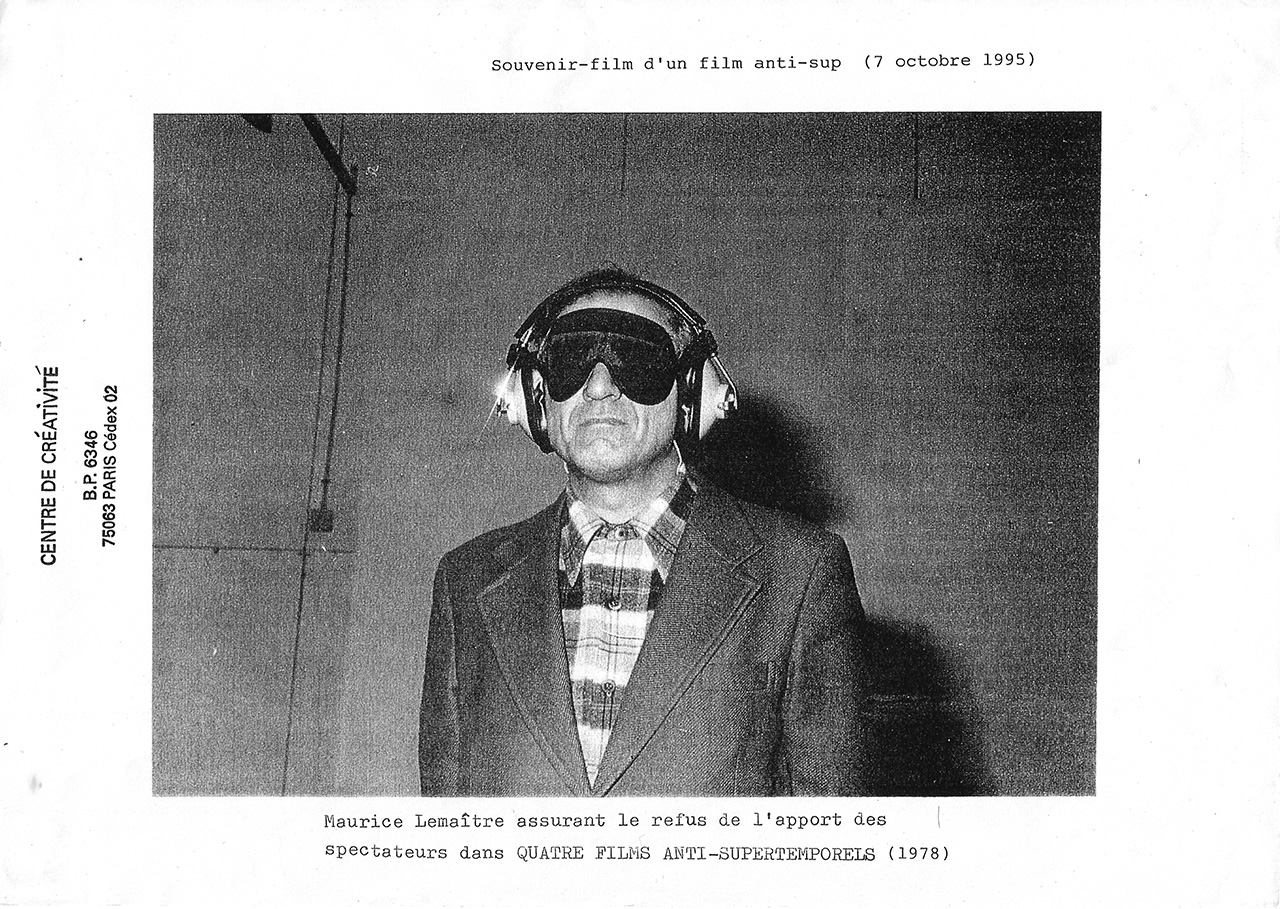 Maurice Lemaitre toujours vivant !