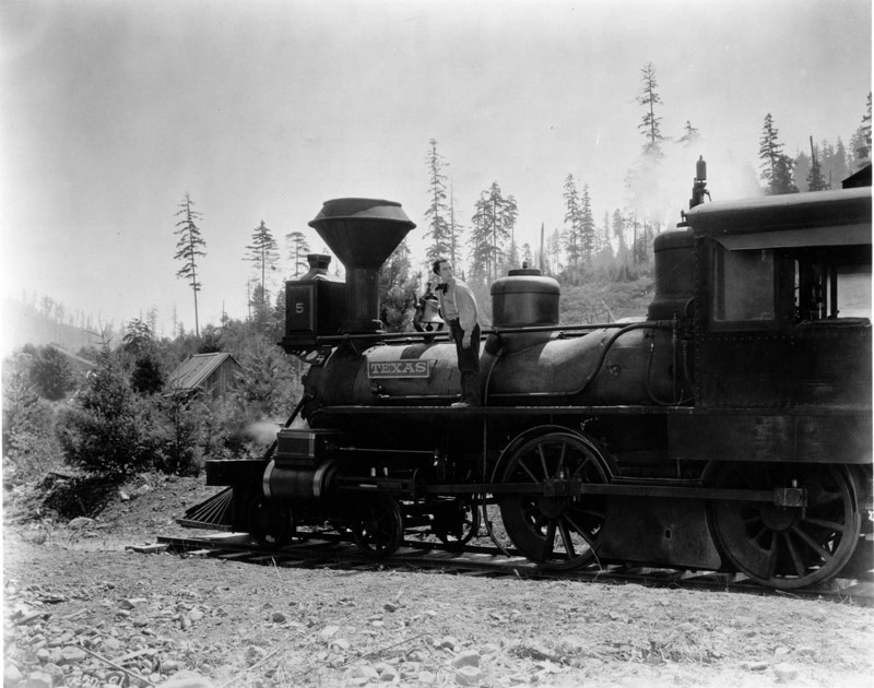 Buster Keaton dans Le Mécano de la Générale