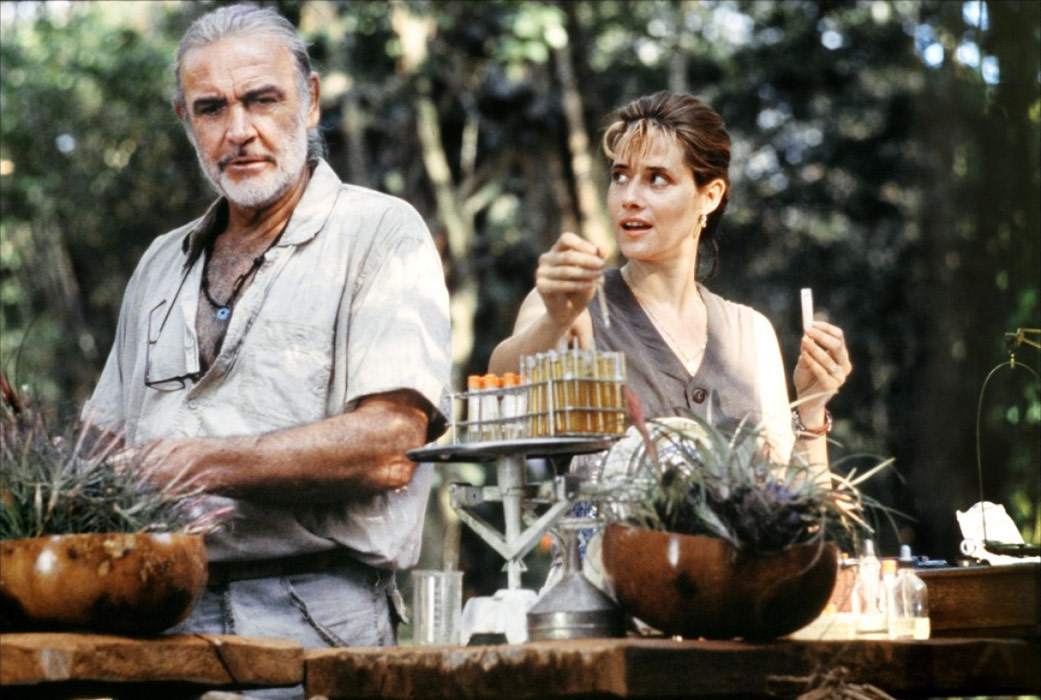 Lorraine Bracco, Sean Connery dans Medicine Man