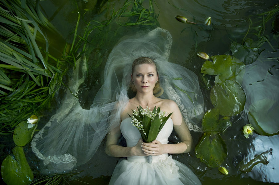 Kirsten Dunst dans Melancholia