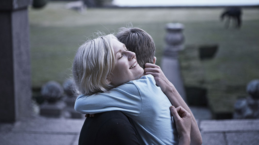 Kirsten Dunst dans Melancholia