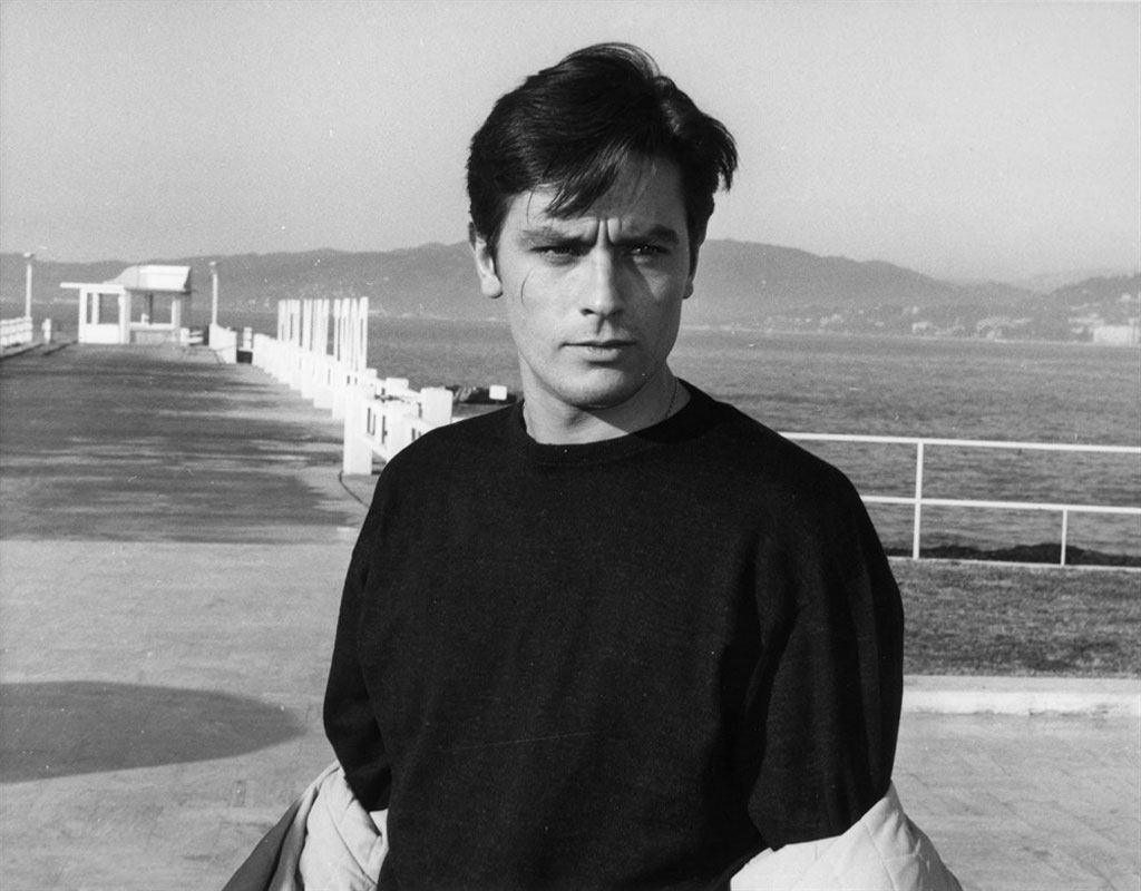 Alain Delon dans Mélodie en sous-sol